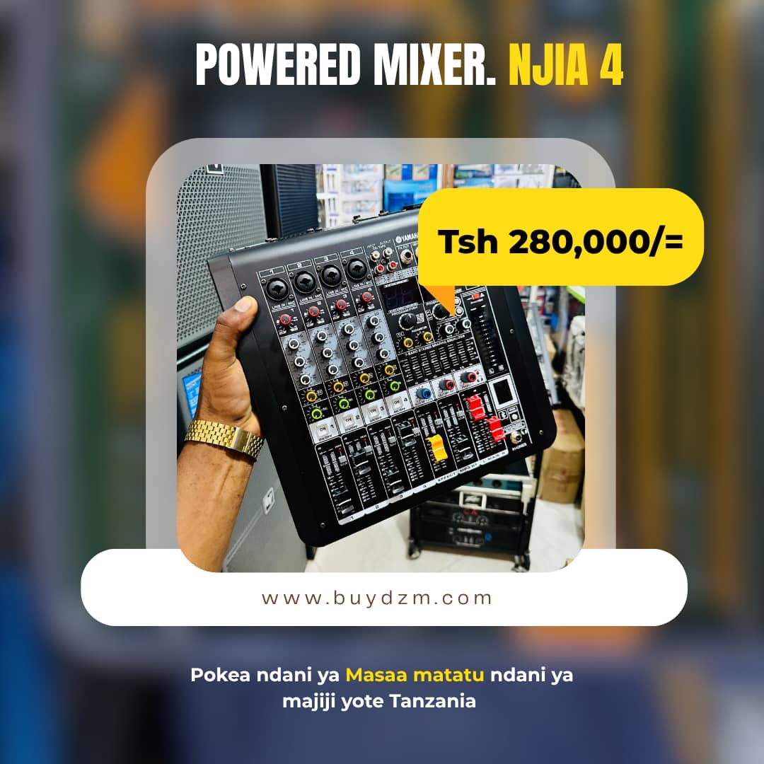 Power mixer njia nne